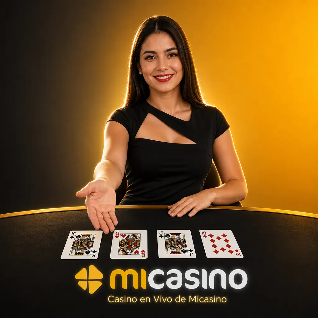 Casino en vivo de Micasino con crupier real: ruleta, blackjack, bacará, póker y game shows como Crazy Time.