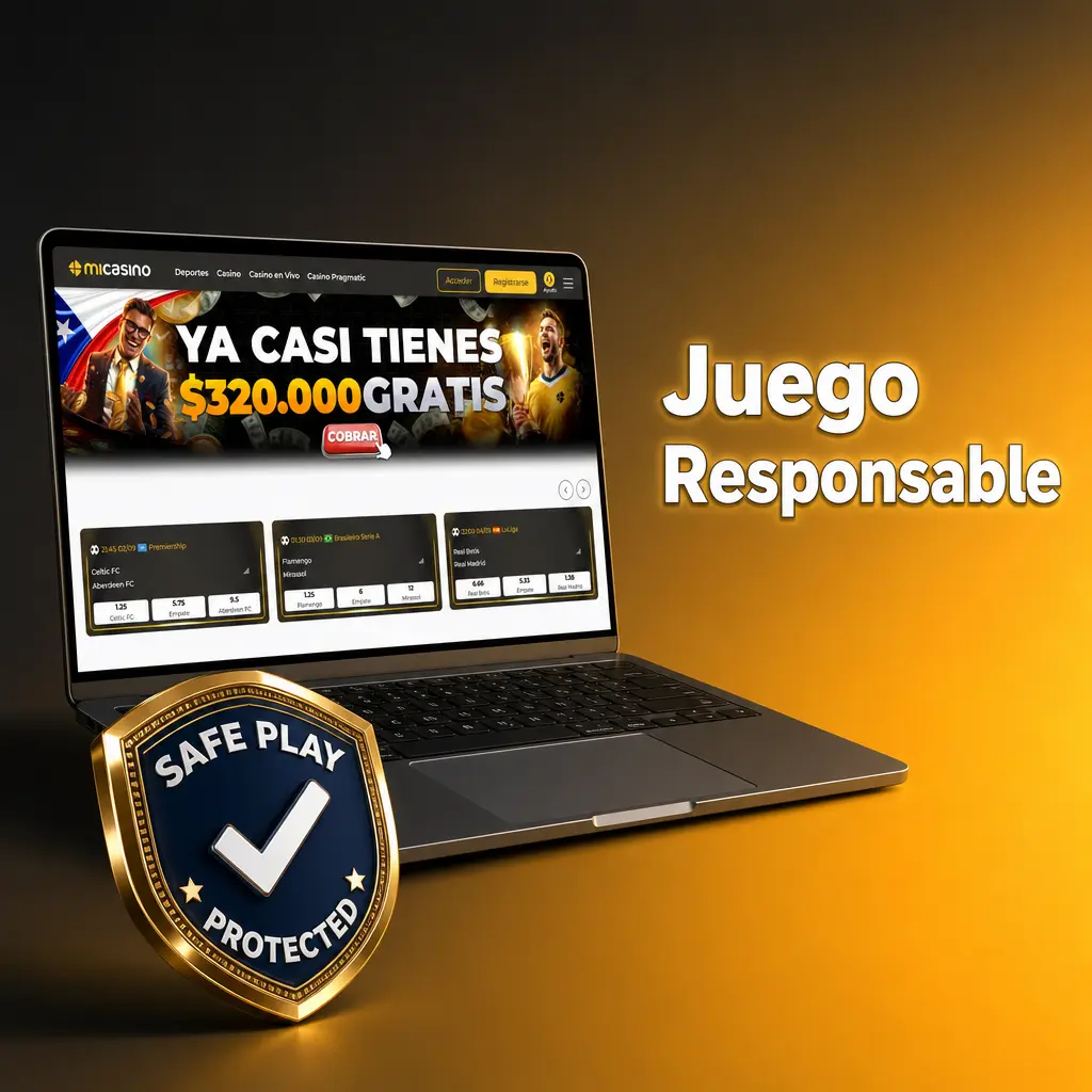 Micasino fomenta el juego responsable en Chile con límites de depósito, autoexclusión y control de tiempo de sesión.